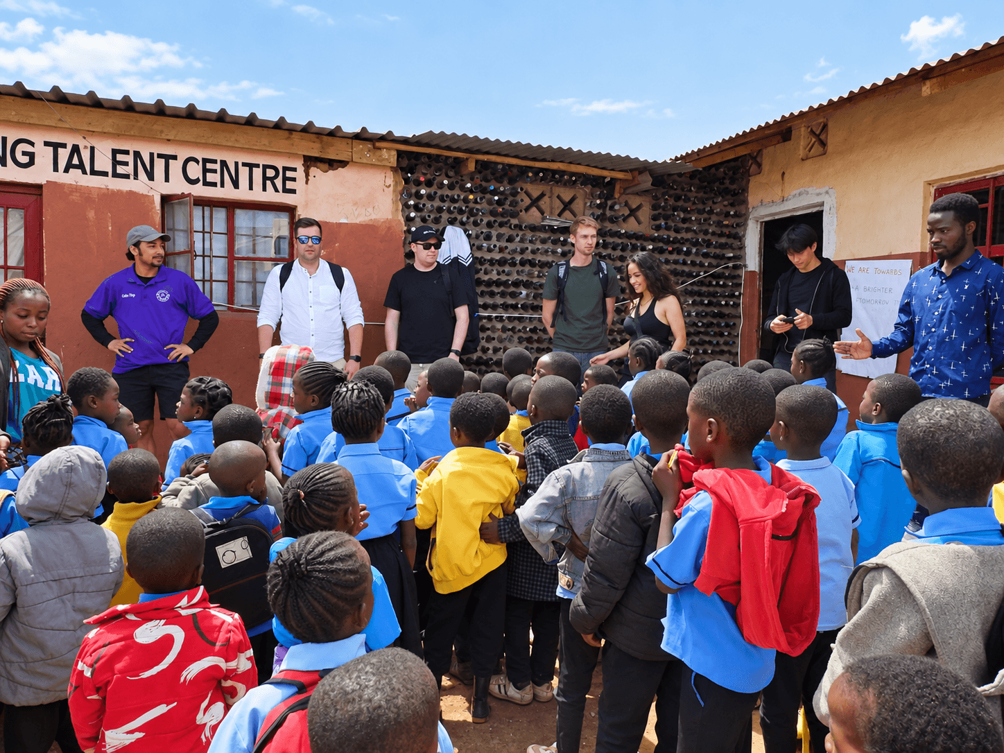 The HFM outreach centre at Dzaleka Refugee Camp